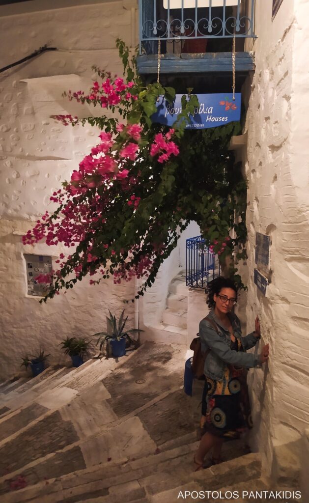 In the alleys of Ano Syros