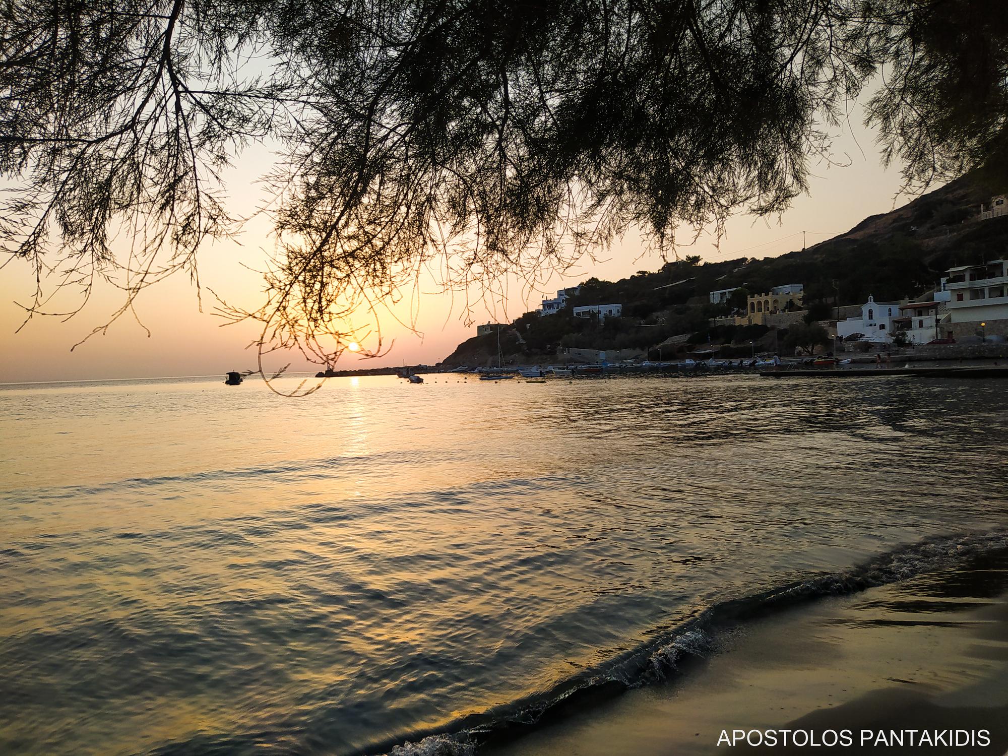 Sunset in Syros