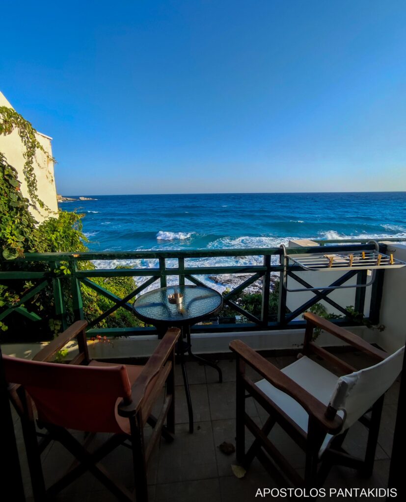 The view from our room. Ikaria