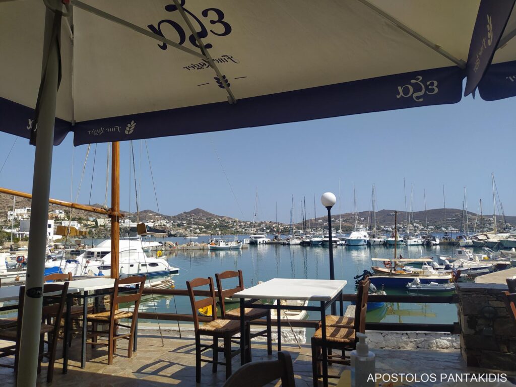 Traditional tavern in Syros