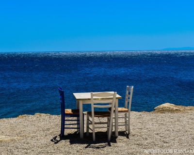 A traditional tavern in Manganitis Ikaria