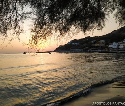 Sunset in Syros